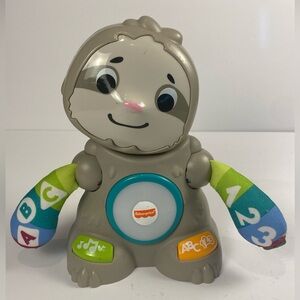 Fisher-Price Linkimals Smooth Moves Sloth Lights Music Games ABC